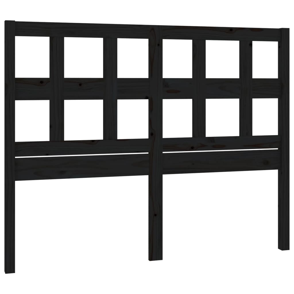 Kopfteil Grau 80,5x4x100 cm Massivholz Kiefer