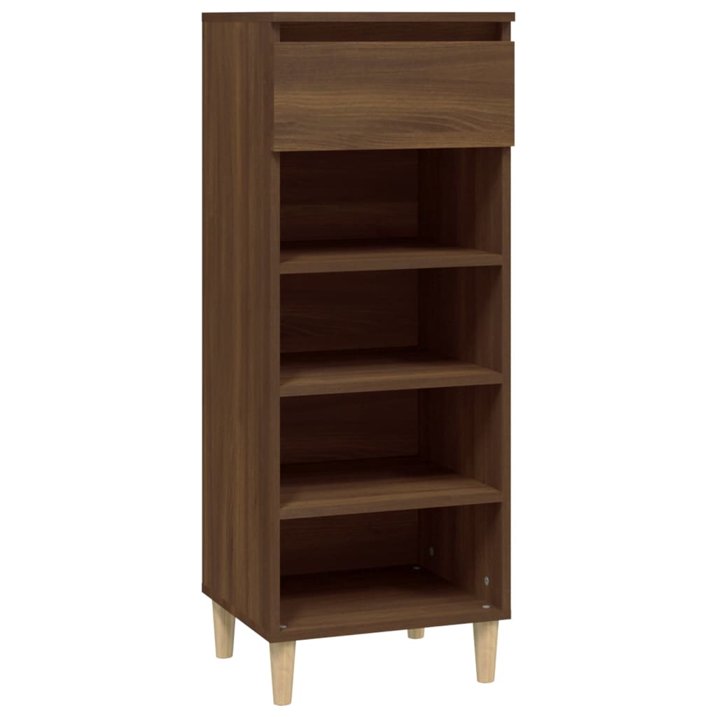 Schuhschrank Weiß 40x36x105 cm Holzwerkstoff