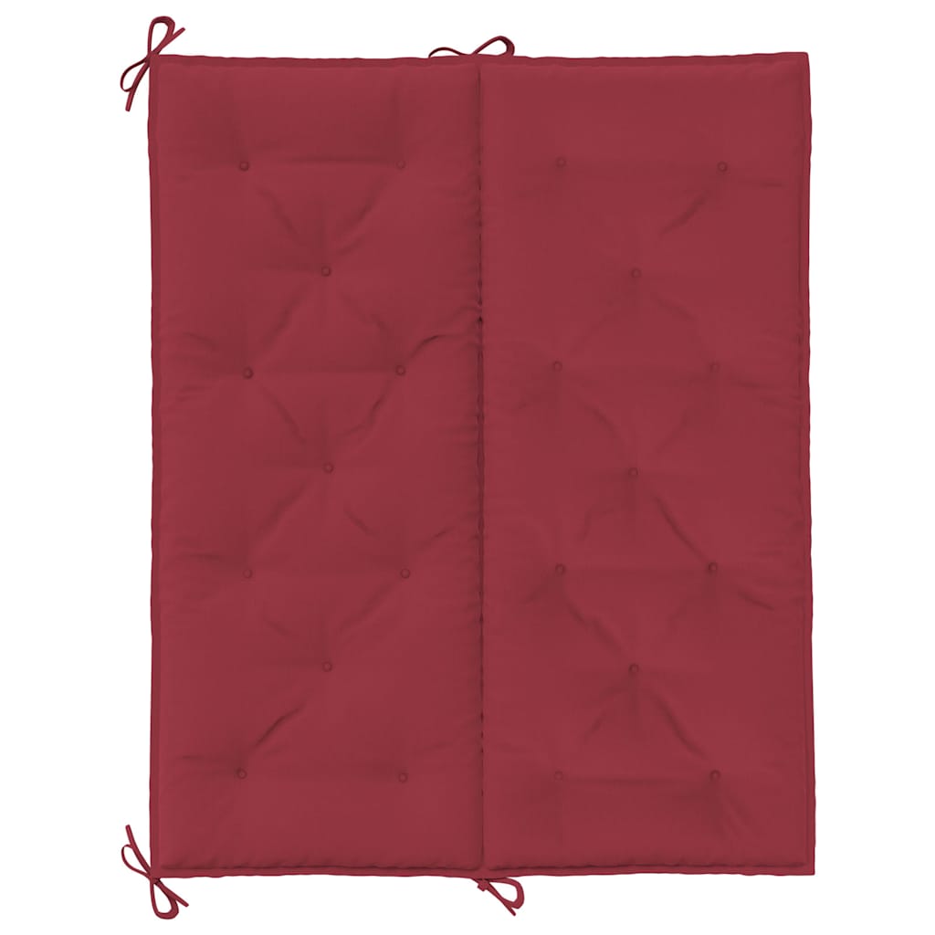 Gartenbank-Auflage Anthrazit 100x(50+50)x7 cm Oxford-Gewebe