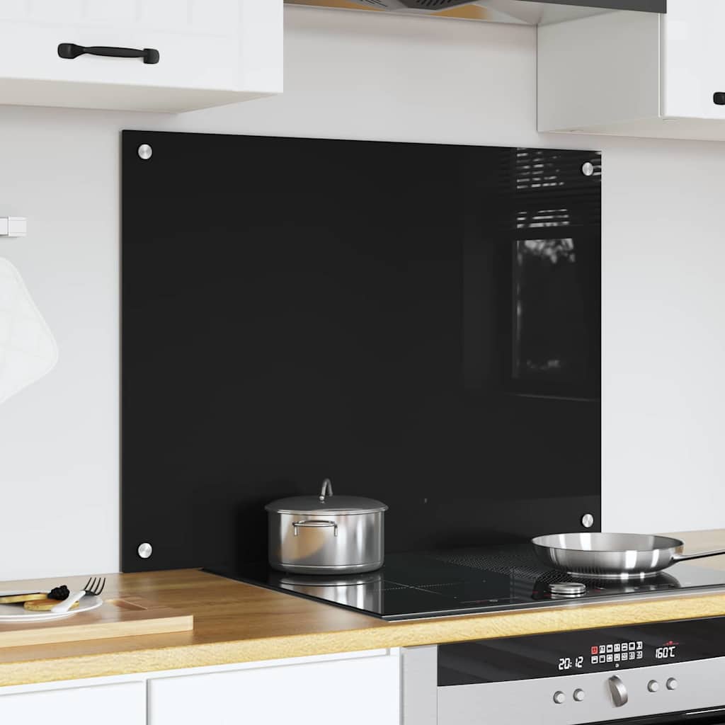 Küchenrückwand 2 pcs Weiß 70 x 40 cm Gehärtetes Glas