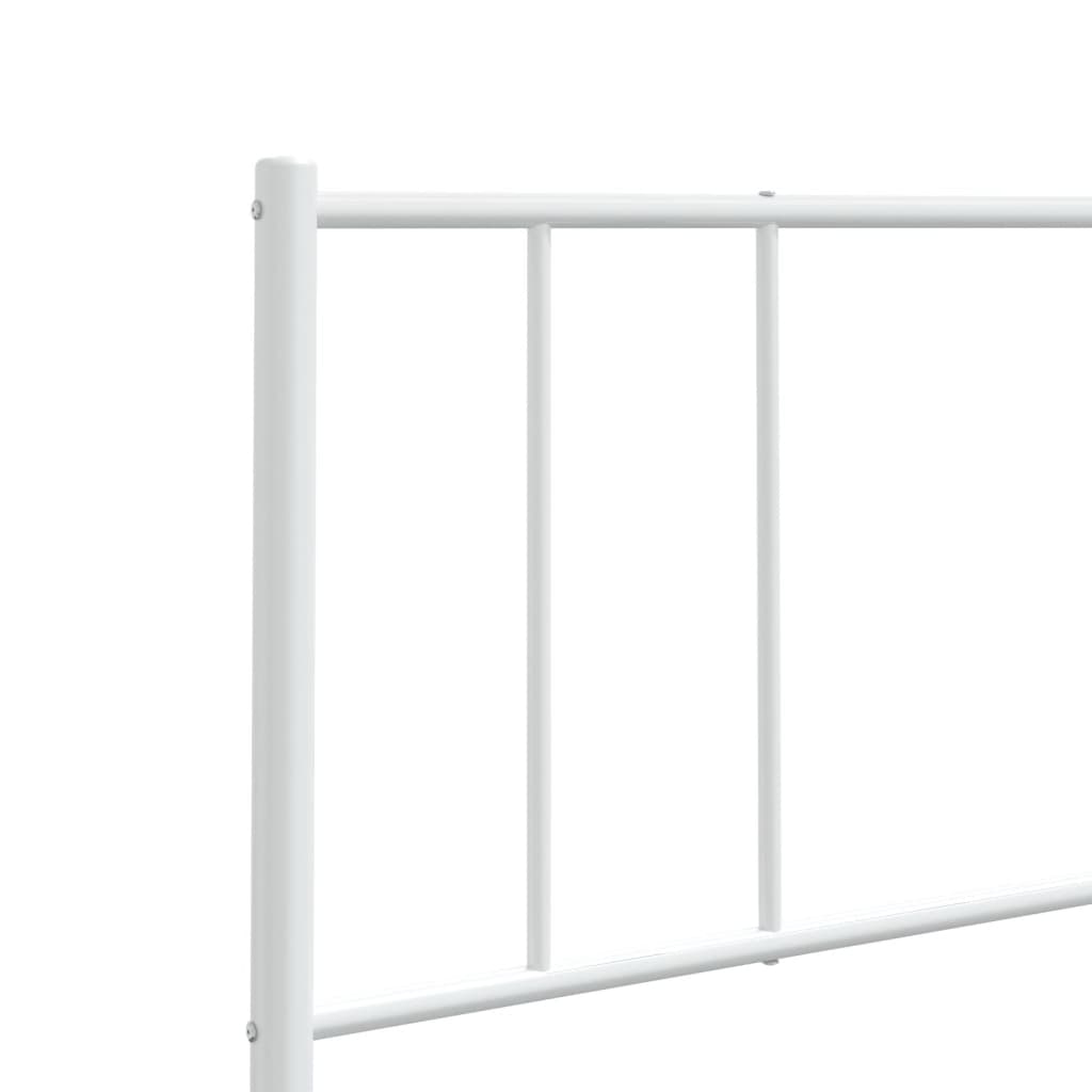 Ersatz-Kopfteil Metall Schwarz 80 cm