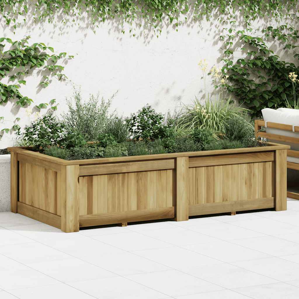 Hochbeet 100 x 50 x 50 cm Kiefernholz Imprägniert