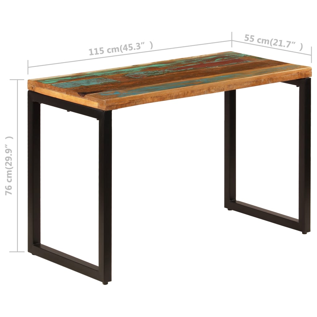 Esstisch 110x50x76 cm Massivholz Mango