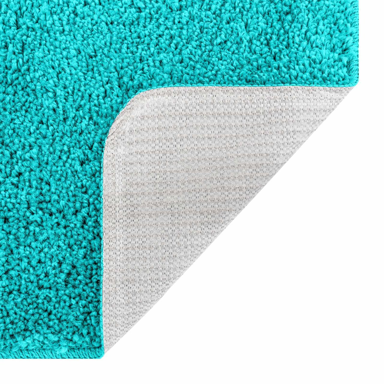 Anti-Rutsch Badematten-Set 3 pcs Grau PP
