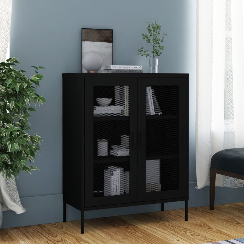 Lagerschrank Olivgrün 80x35x101,5 cm Stahl
