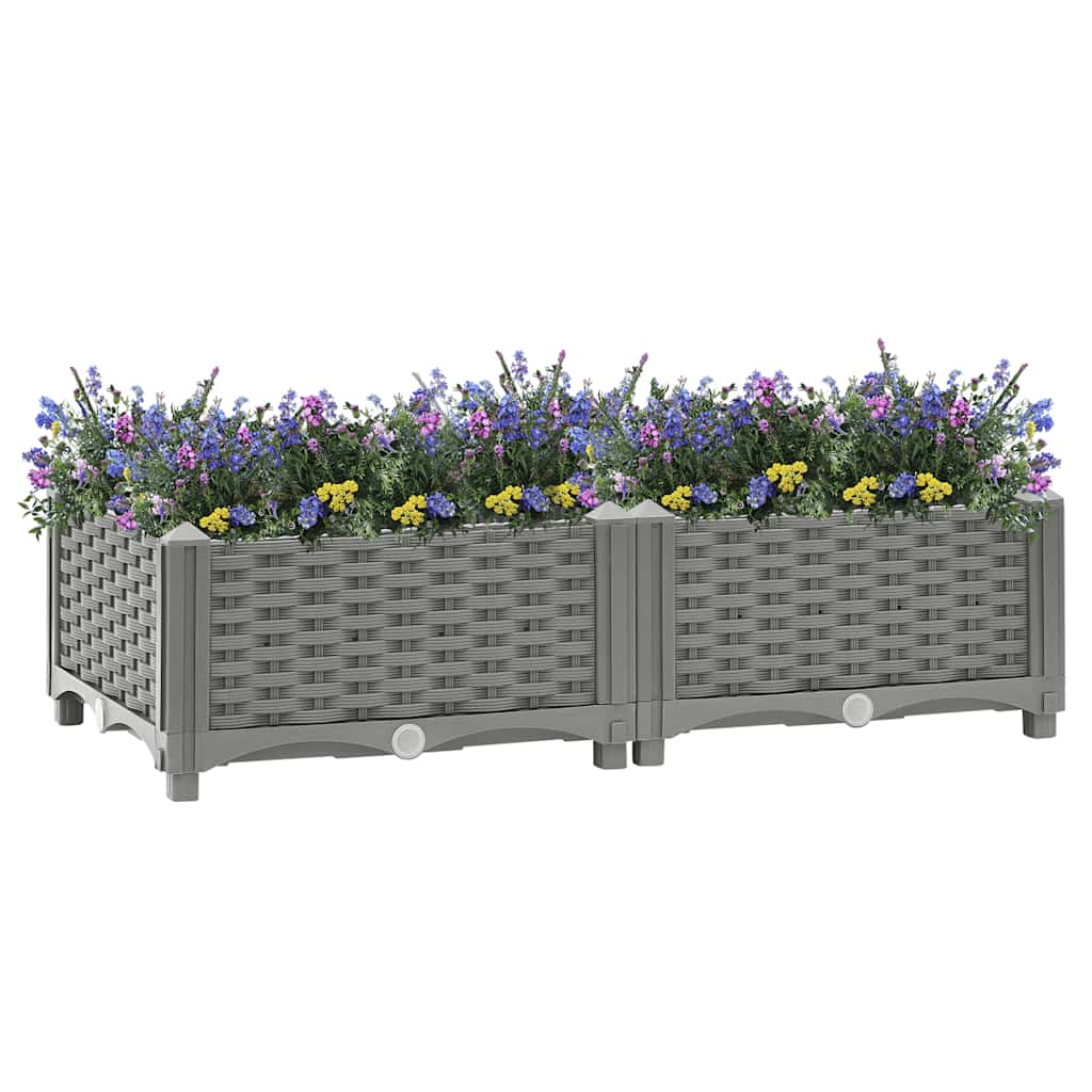 Hochbeet 40x40x23 cm Polypropylen