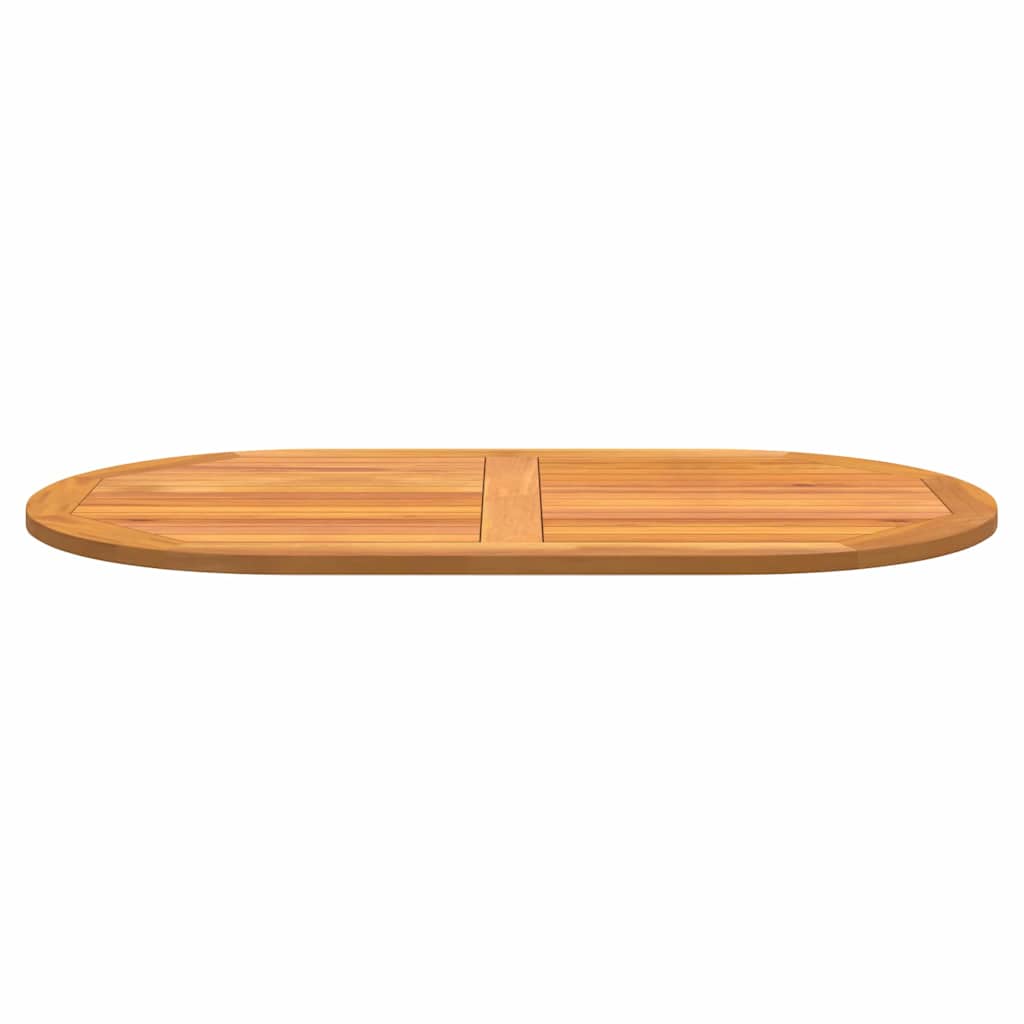 Tischplatte Öl-Natur 80 x 40 x 2 cm Massivholz Akazie