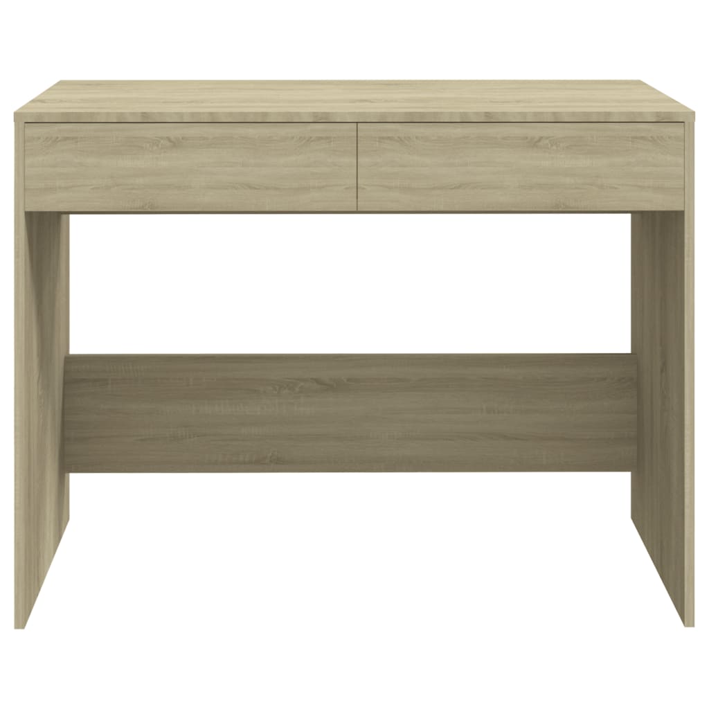 Schreibtisch Weiß 101x50x76,5 cm Holzwerkstoff
