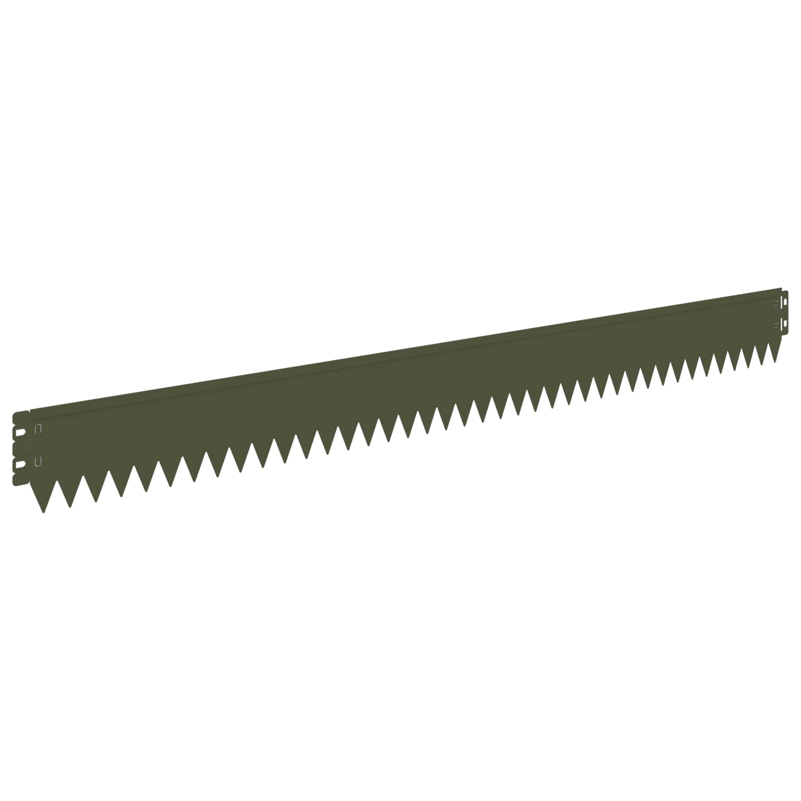 Raseneinfassung 10 pcs 103 x 10 cm Stahl Schwarz