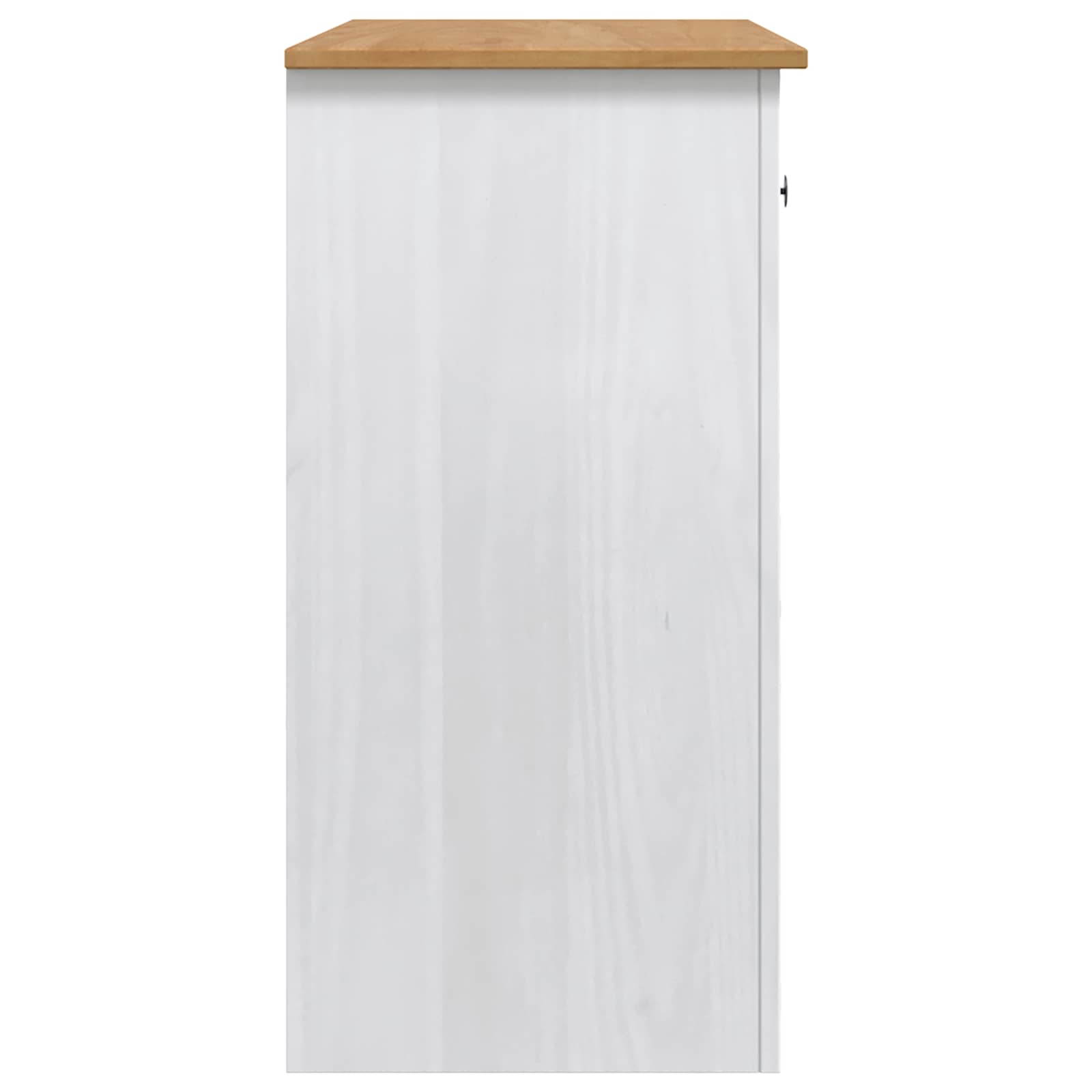 Mikrowellen-Sideboard PANAMA Honigwachs 99,5 x 44 x 86,5 cm