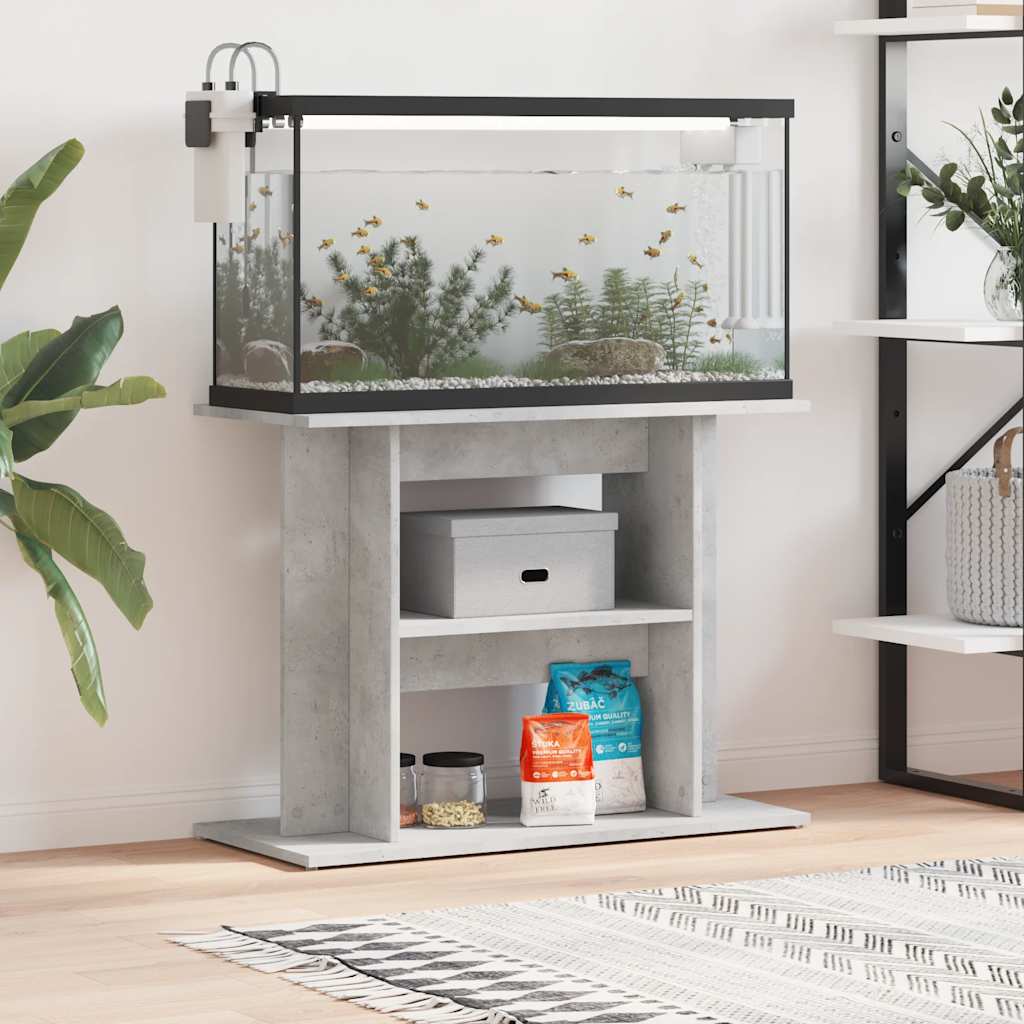 Aquariumständer Weiß 60x30x60 cm Holzwerkstoff