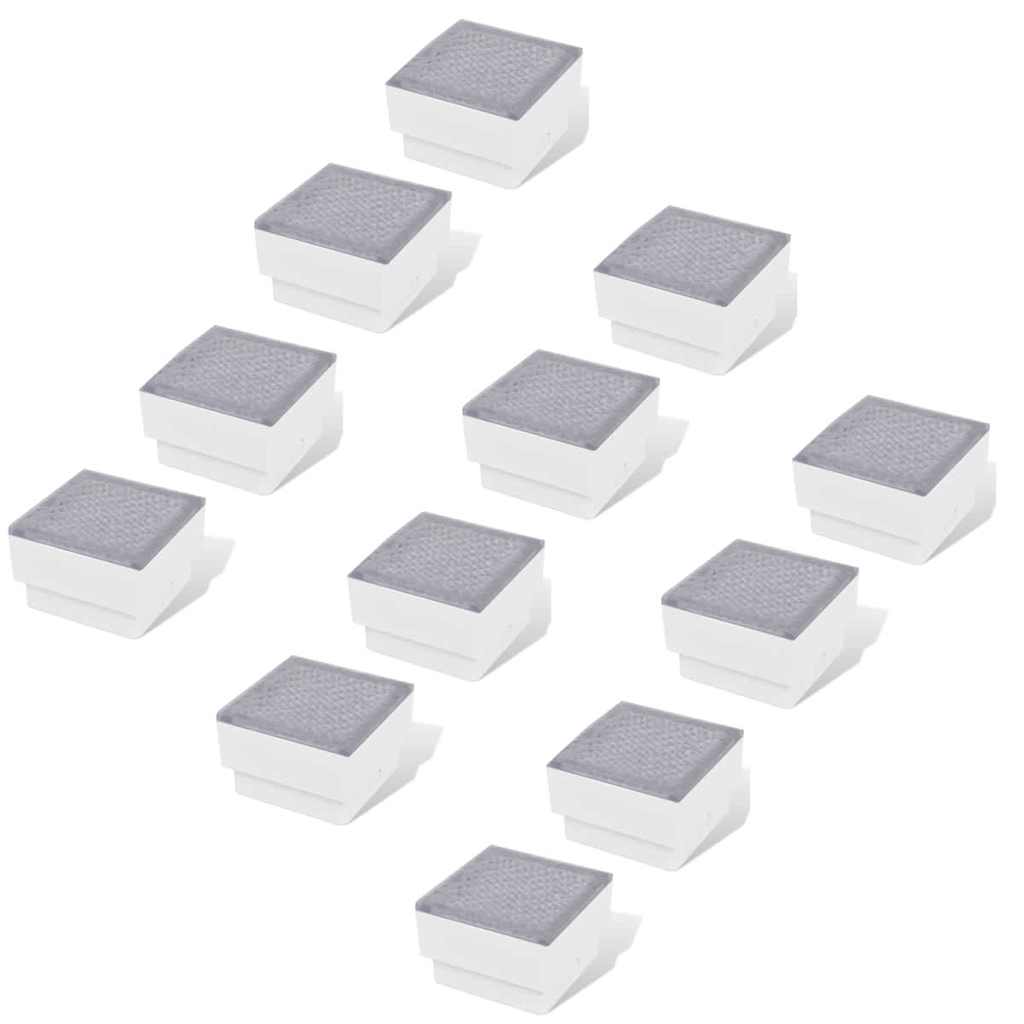 LED Bodeneinbaustrahler Außen 6 Stk. 100x100x68 mm
