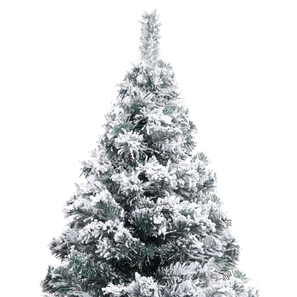 Künstlicher Weihnachtsbaum mit Dicken Zweigen Grün 150 cm PVC