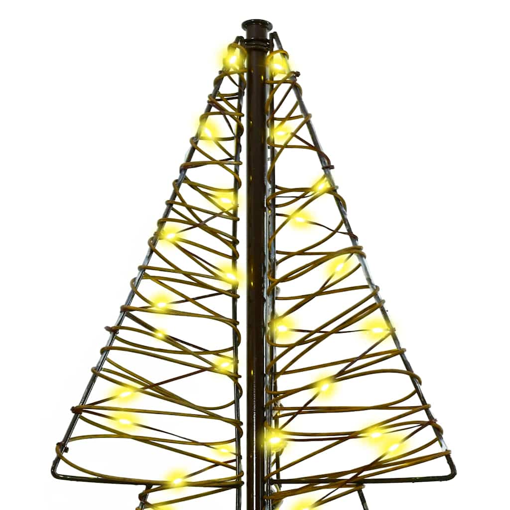 Weihnachtsbaum mit 100 LEDs Warmes Weiß 120 cm PET