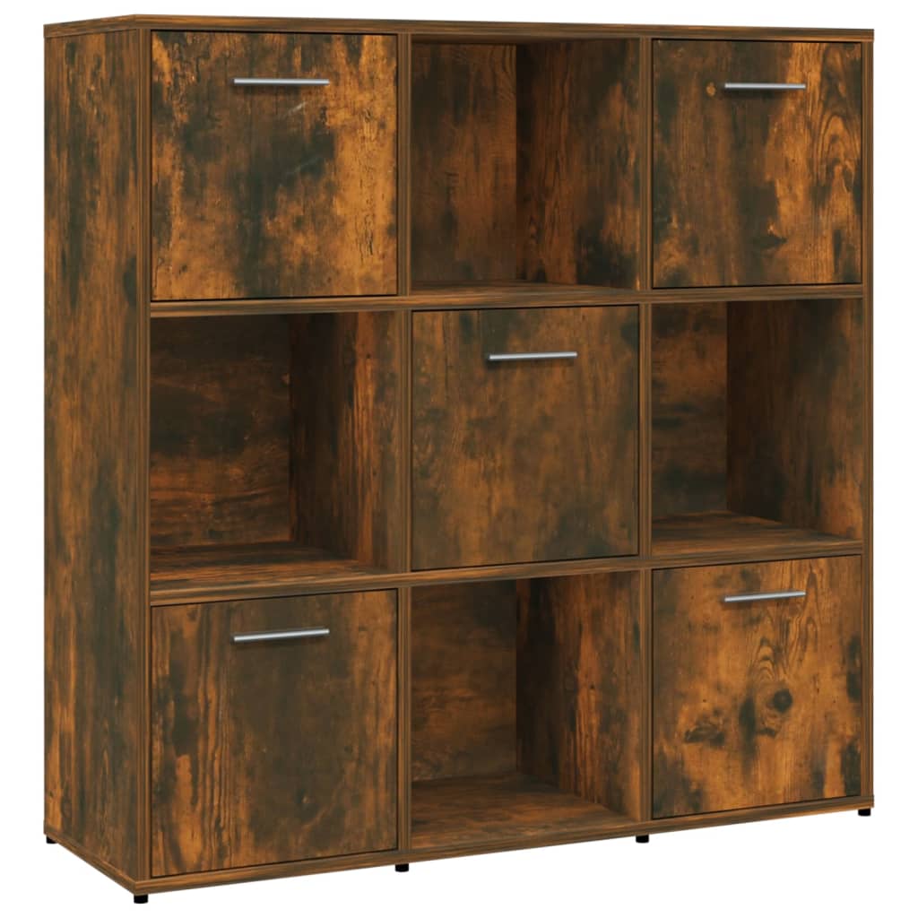 Bücherregal Weiß 90x30x90 cm Holzwerkstoff