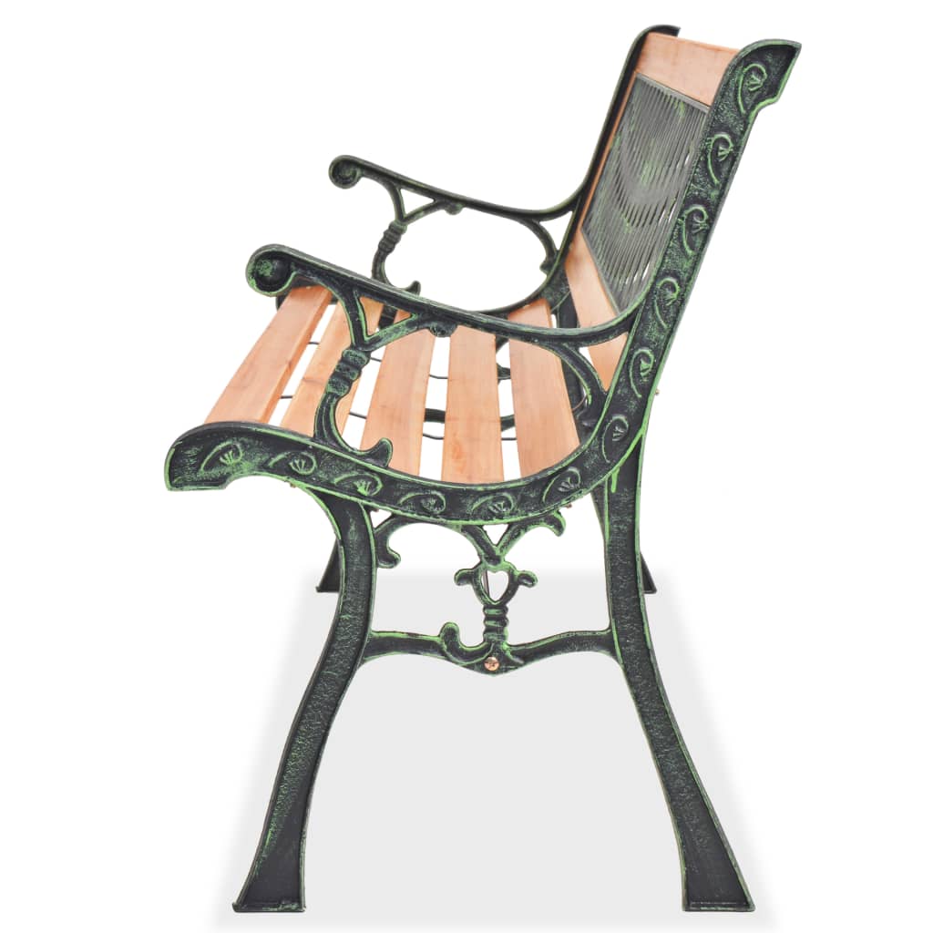 Gartenbank 122 cm Massivholz Tanne