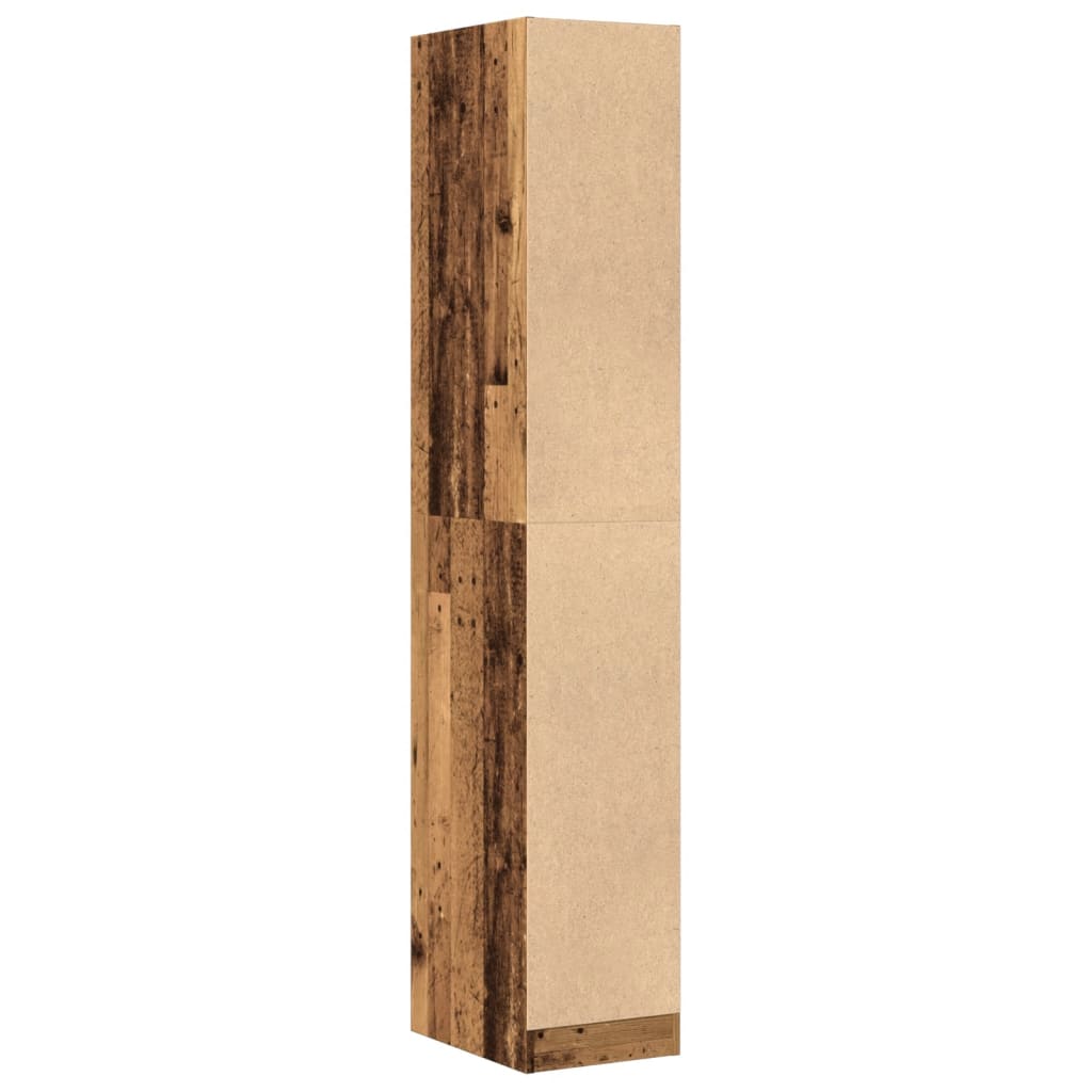 Apothekerschrank Weiß 30 x 41 x 174,5 cm Holzwerkstoff