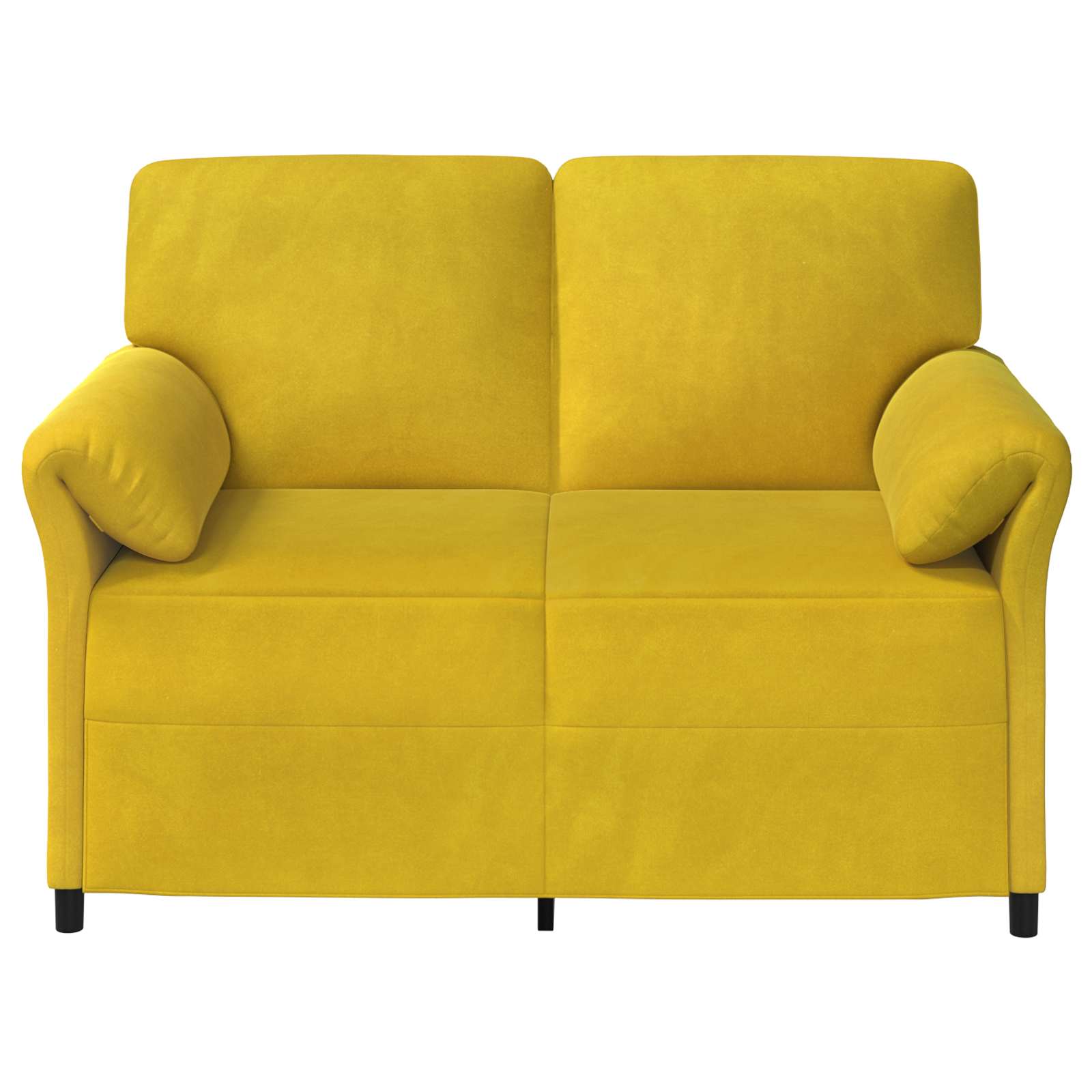 1-Sitzer Sofa Hellgrau 88 x 83 x 95 cm Samt