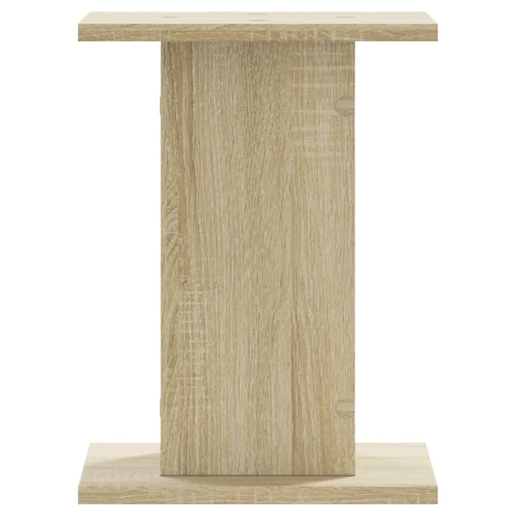 Pflanzenständer 2 Stk. Weiß 30x30x40 cm Holzwerkstoff