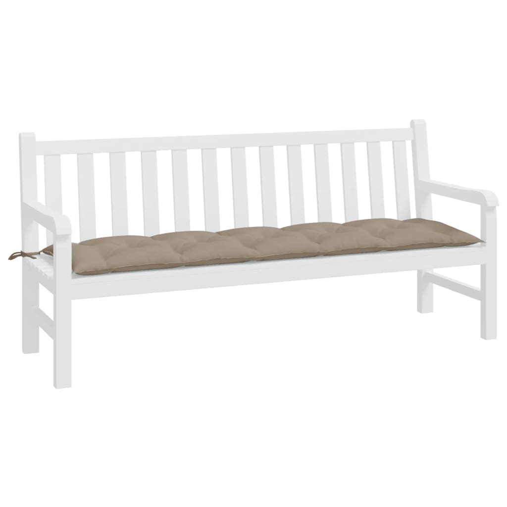 Gartenbank-Auflage Anthrazit 100x50x7 cm Oxford-Gewebe