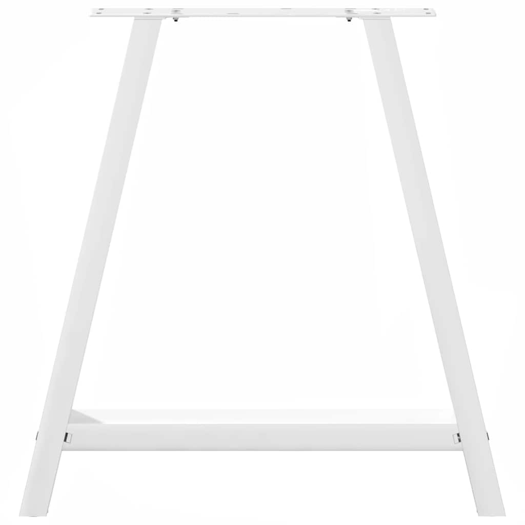 Couchtischbeine A-Form 2 Stk. 30x(30-31) cm Stahl