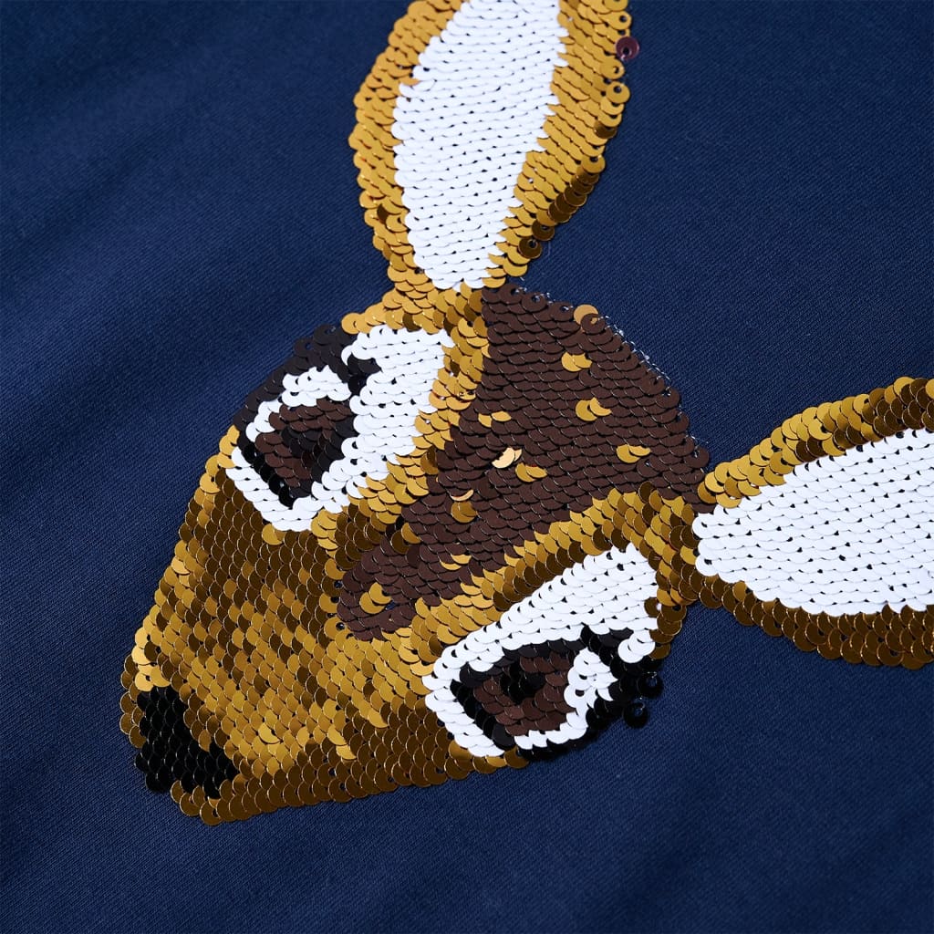 Kinder-Langarmshirt Himbeerrosa 92