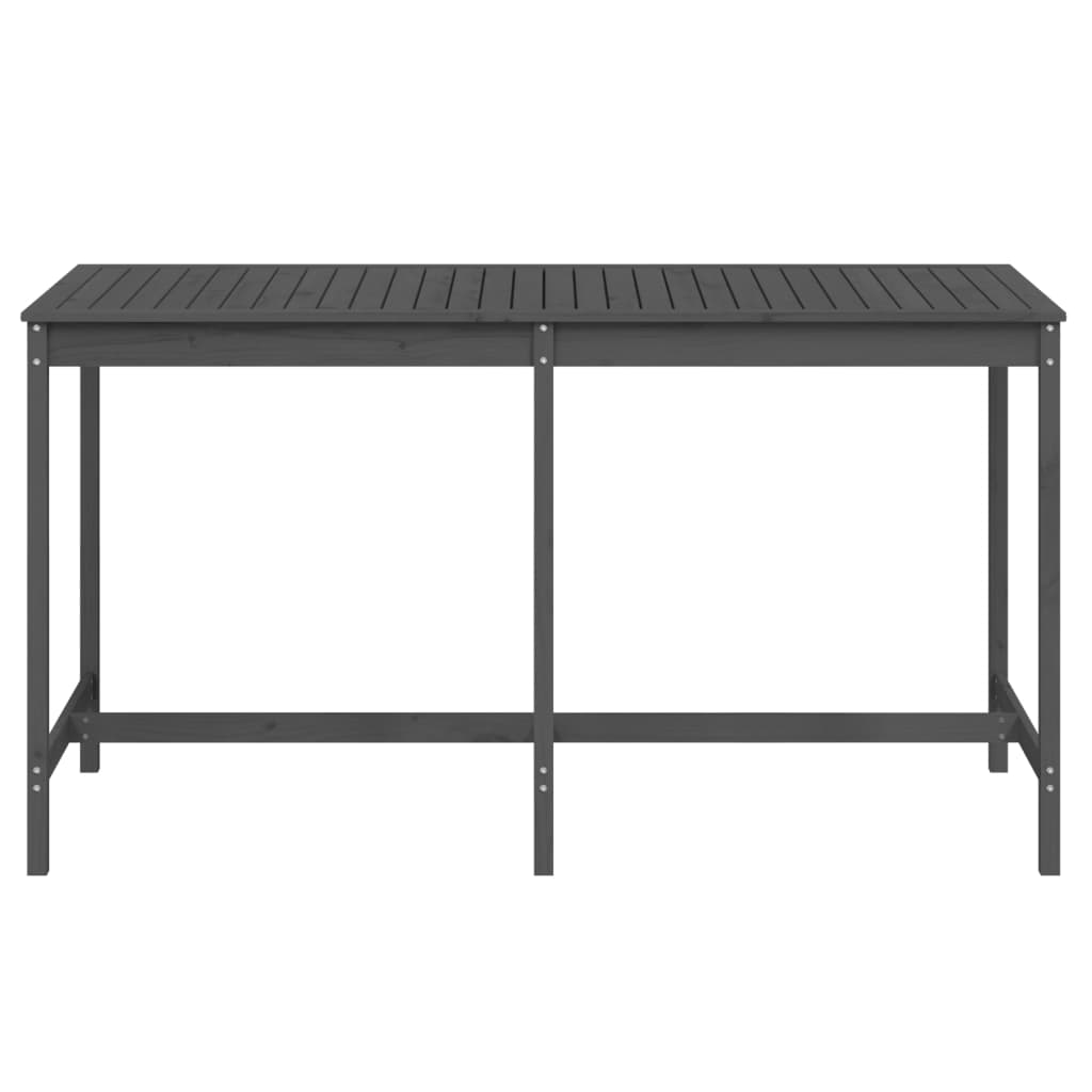Gartentisch 82,5x82,5x110 cm Massivholz Kiefer