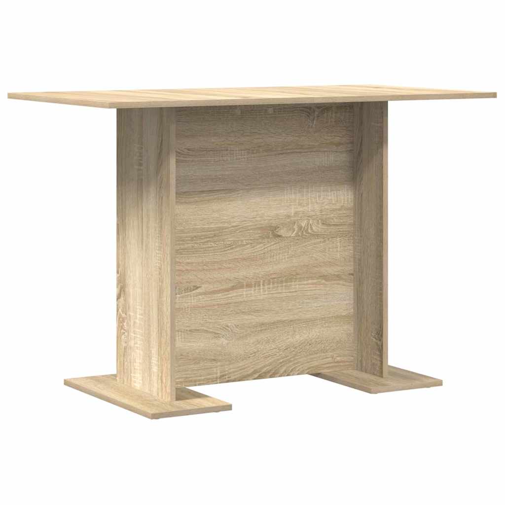 Esstisch Weiß 110x60x75 cm Holzwerkstoff