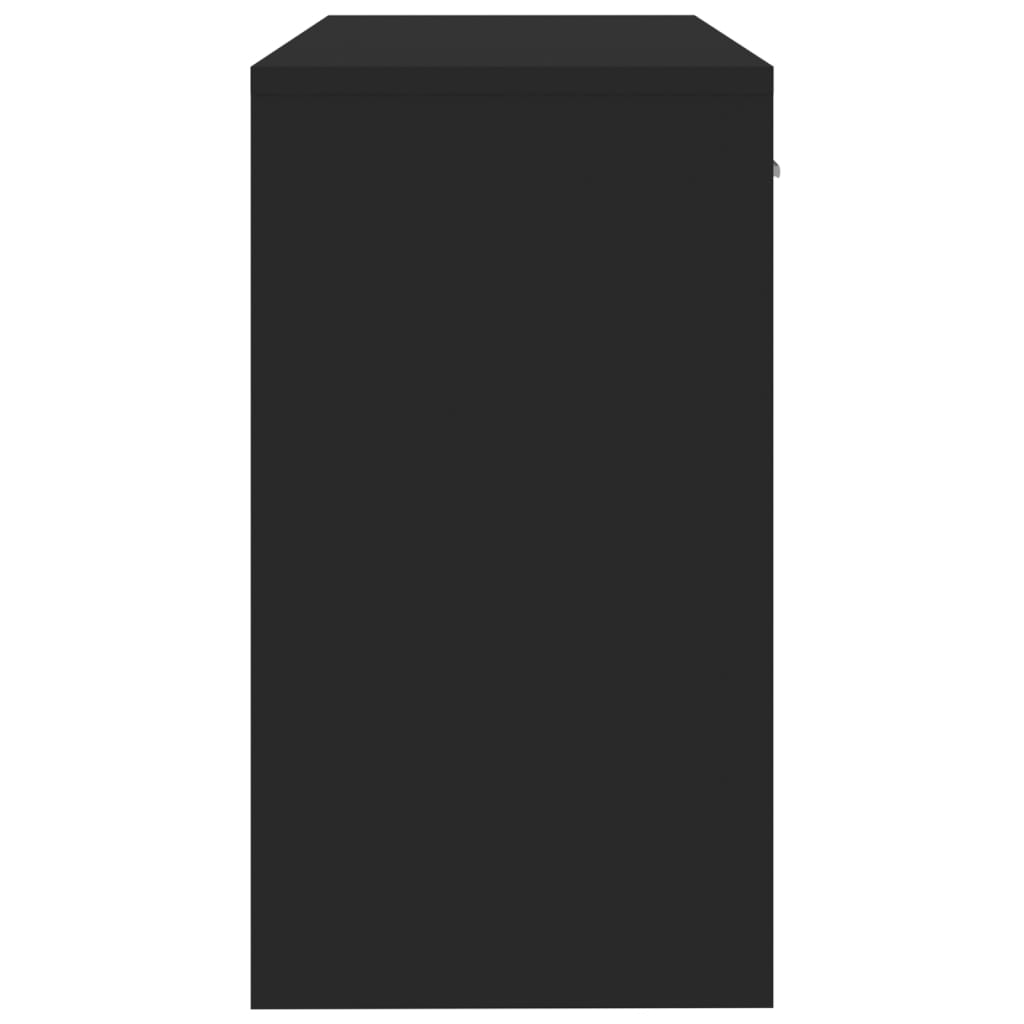 Schreibtisch mit Schublade und Schrank Eiche 100x40x73 cm