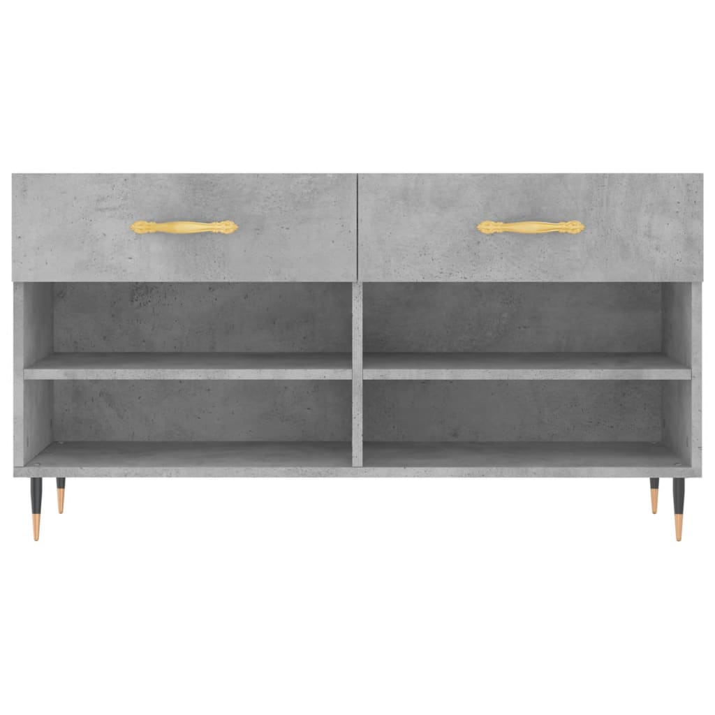 Schuhbank Weiß 102x35x55 cm Holzwerkstoff