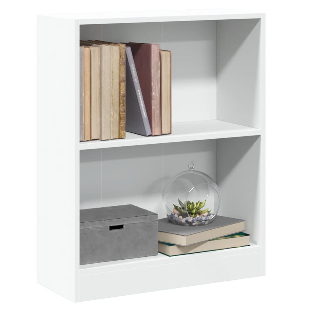 Bücherregal Weiß 40x24x75 cm Holzwerkstoff
