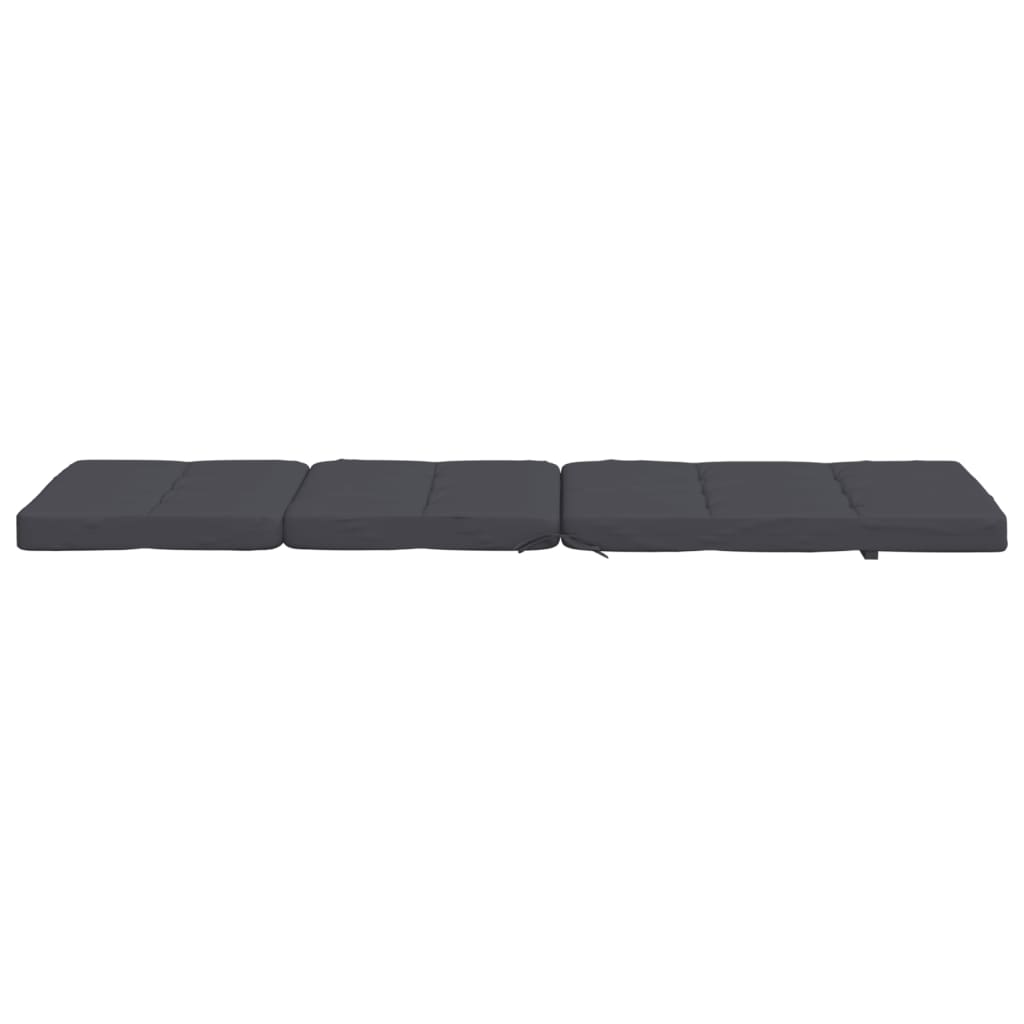Liegestuhl-Auflagen 2 Stk. Creme Oxford-Gewebe