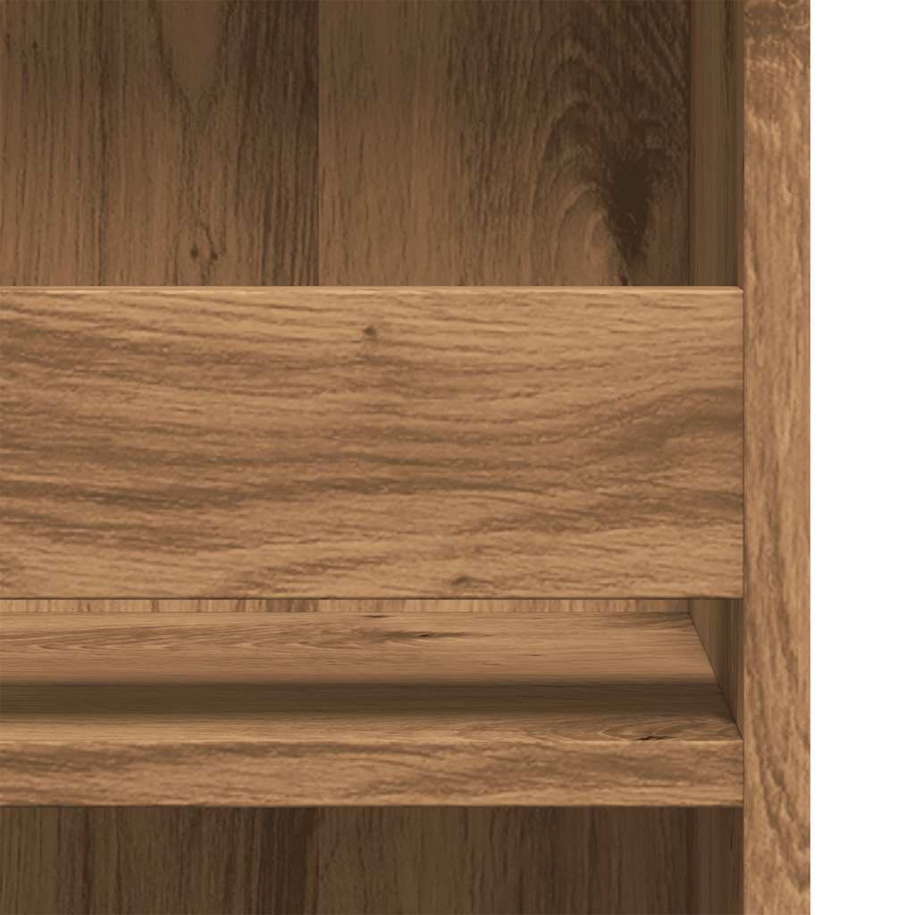 Bartisch mit Ablagefläche Weiß 102x50x103,5 cm Holzwerkstoff