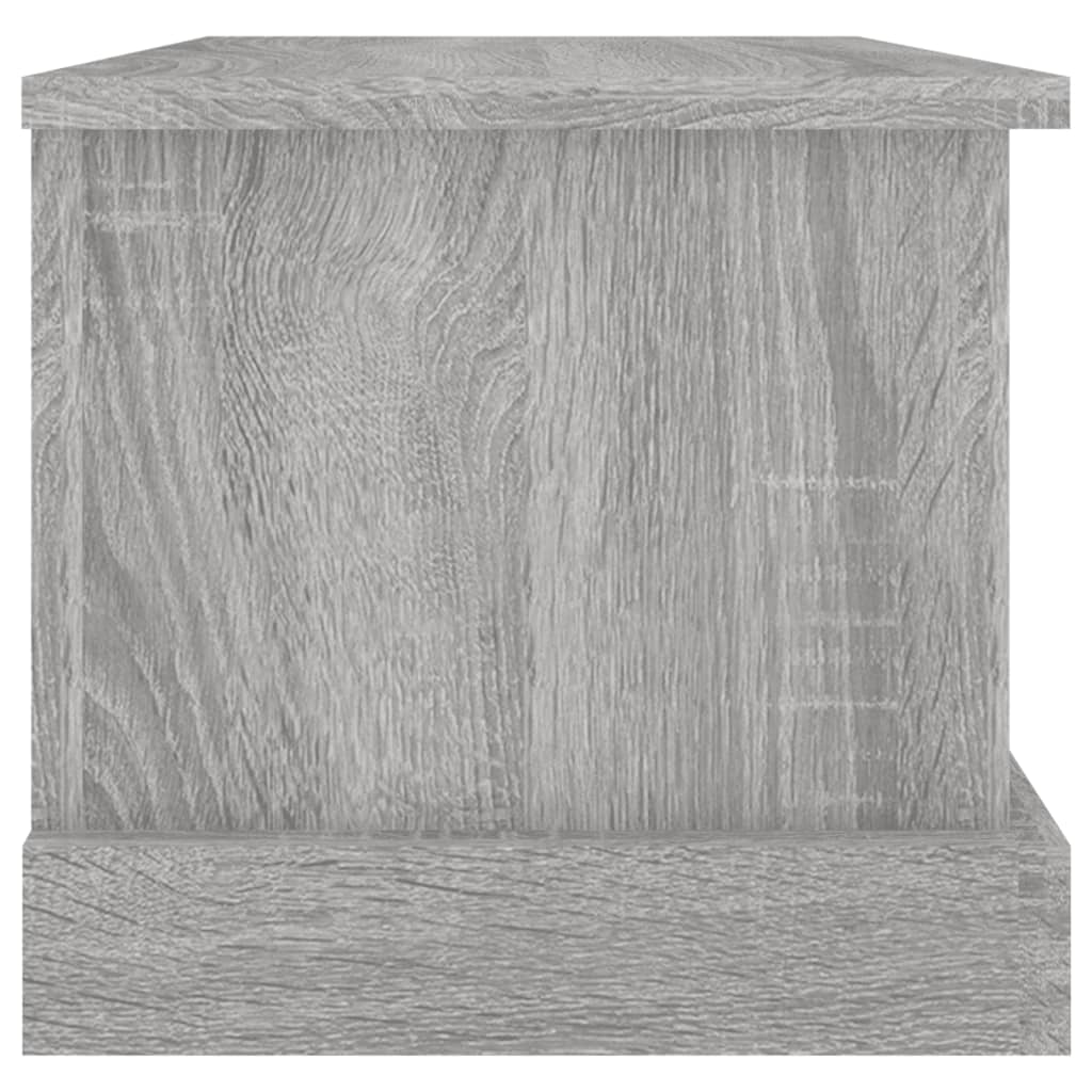 Aufbewahrungsbox Weiß 50 x 30 x 28 cm Holzwerkstoff