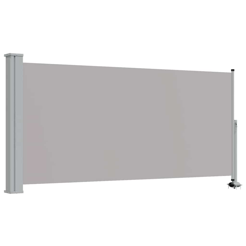 Seitenmarkise 60 x 300 cm 100% Polyester Eisen Stahl