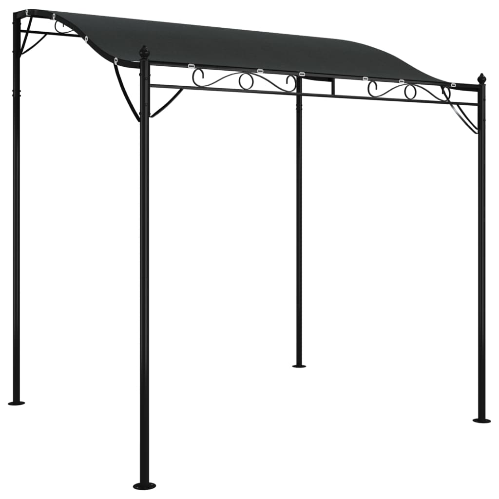 Markise Creme 2x2,3 m 180 g/m² Stoff und Stahl