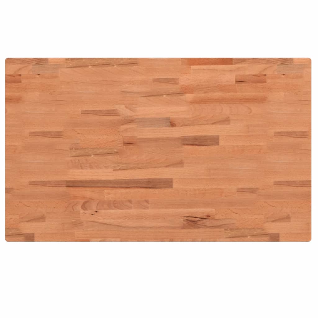 Werkbank 100x60x(71,5-98) cm Massivholz Buche Rechteckig
