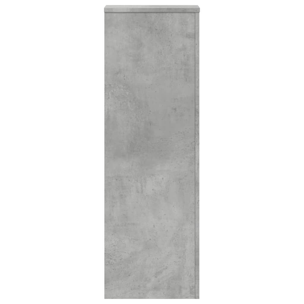Pflanzenständer 2 Stk. Weiß 33x33x100 cm Holzwerkstoff