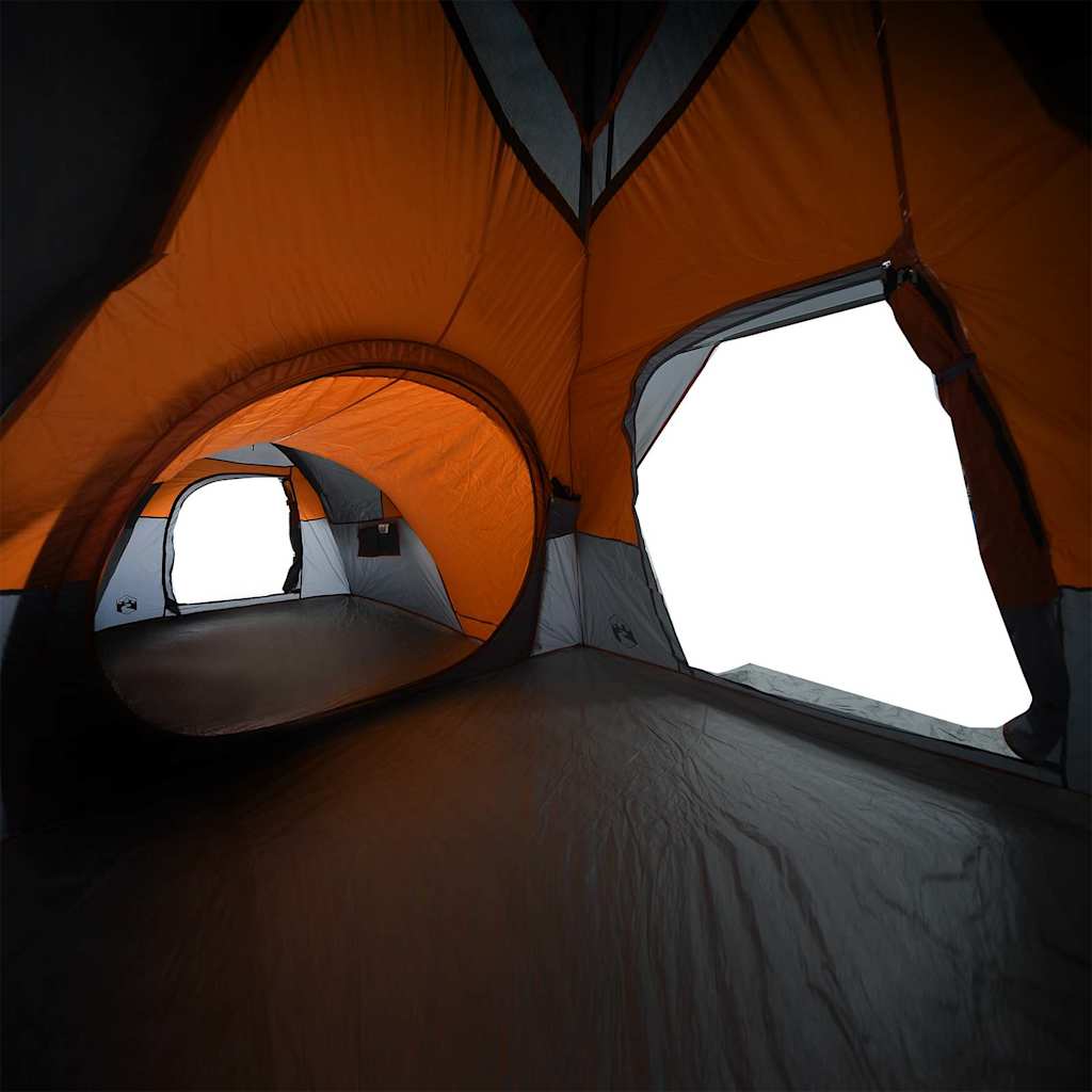 Campingzelt 5 Personen Grün Wasserdicht
