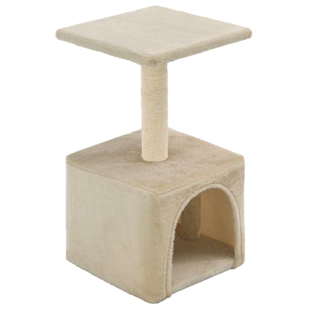 Katzen-Kratzbaum Sisal 55 cm Grau