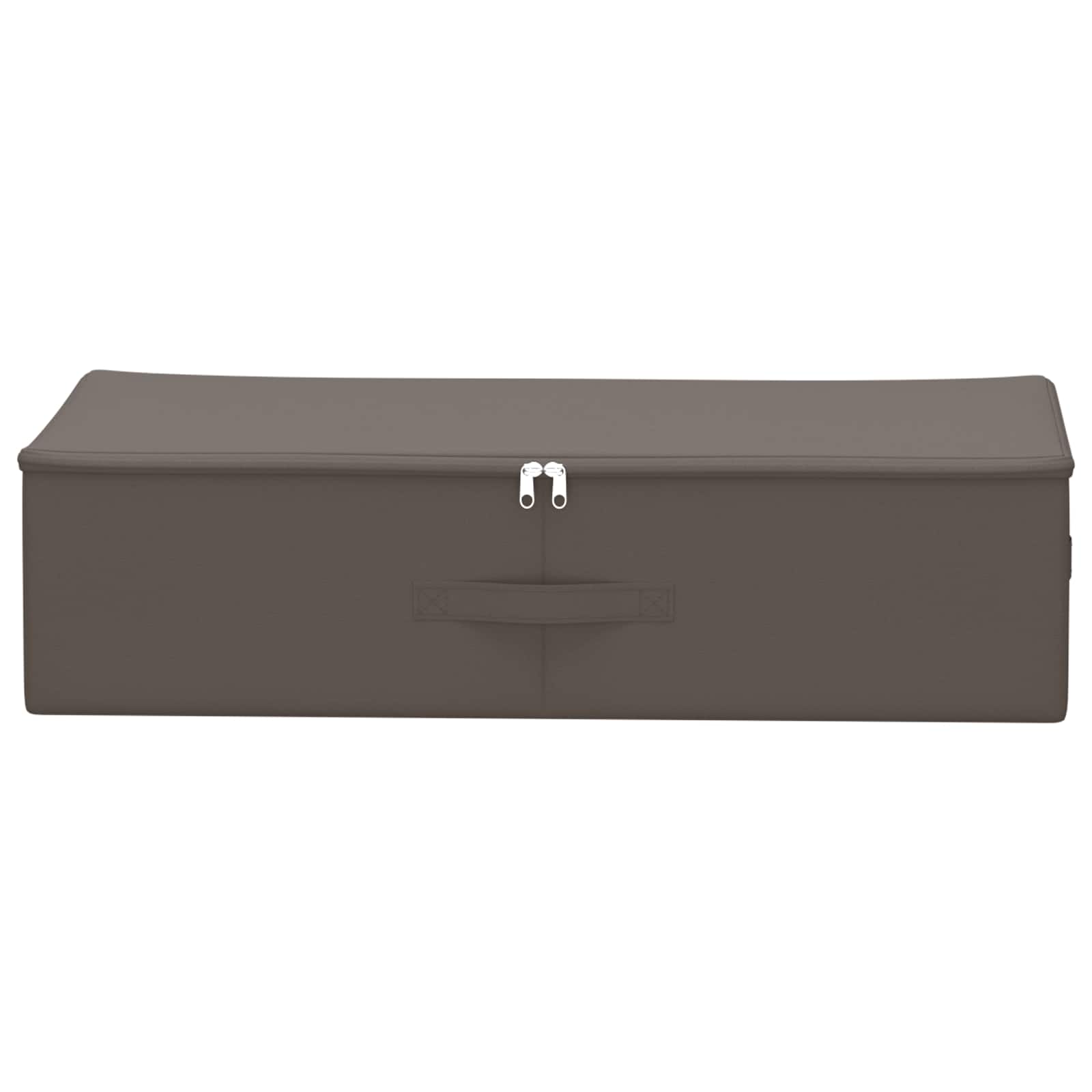 Aufbewahrungsbox Stoff 50x30x25 cm Anthrazit