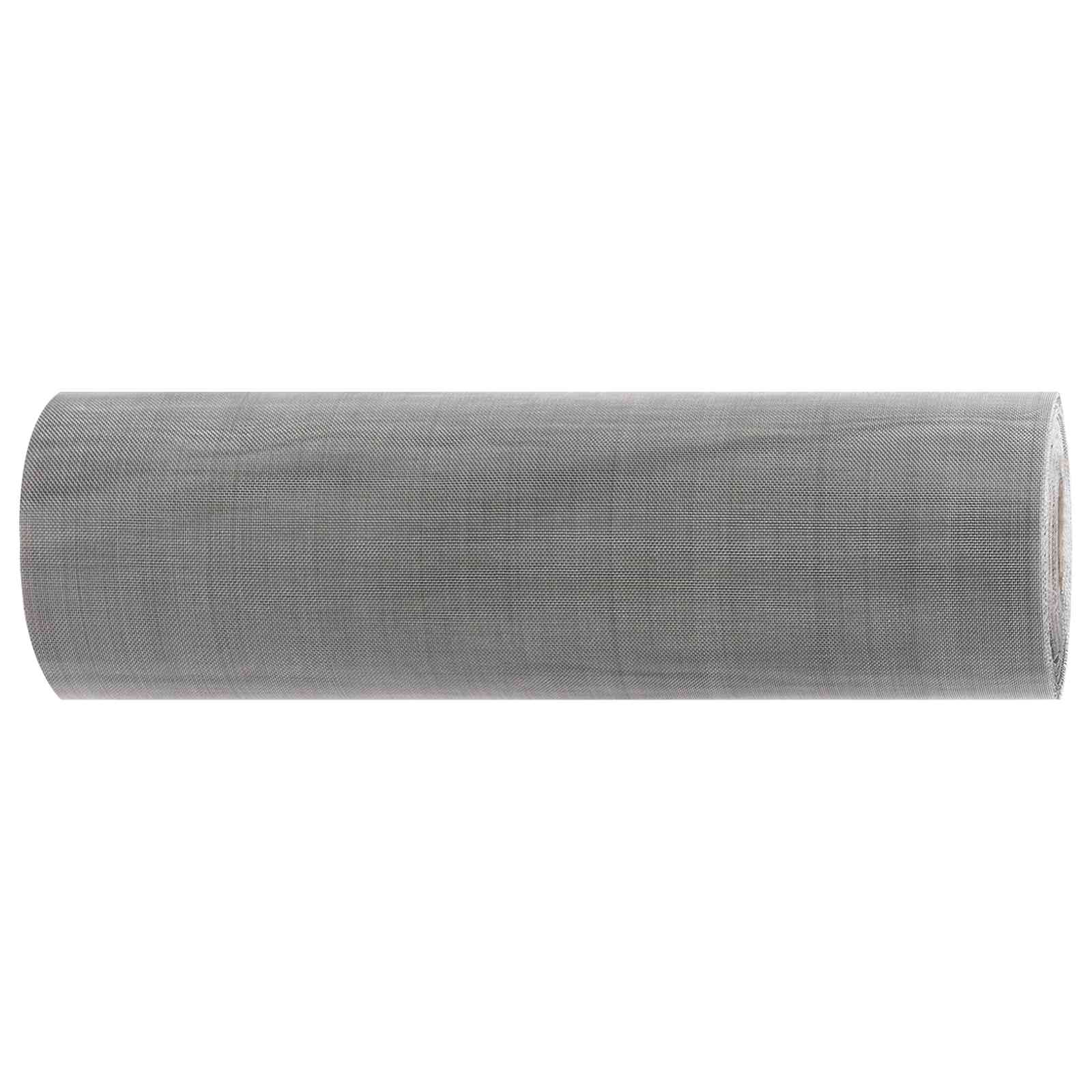 Mesh Bildschirm 20 x 500 cm 20 Mesh Edelstahl 201 Silber