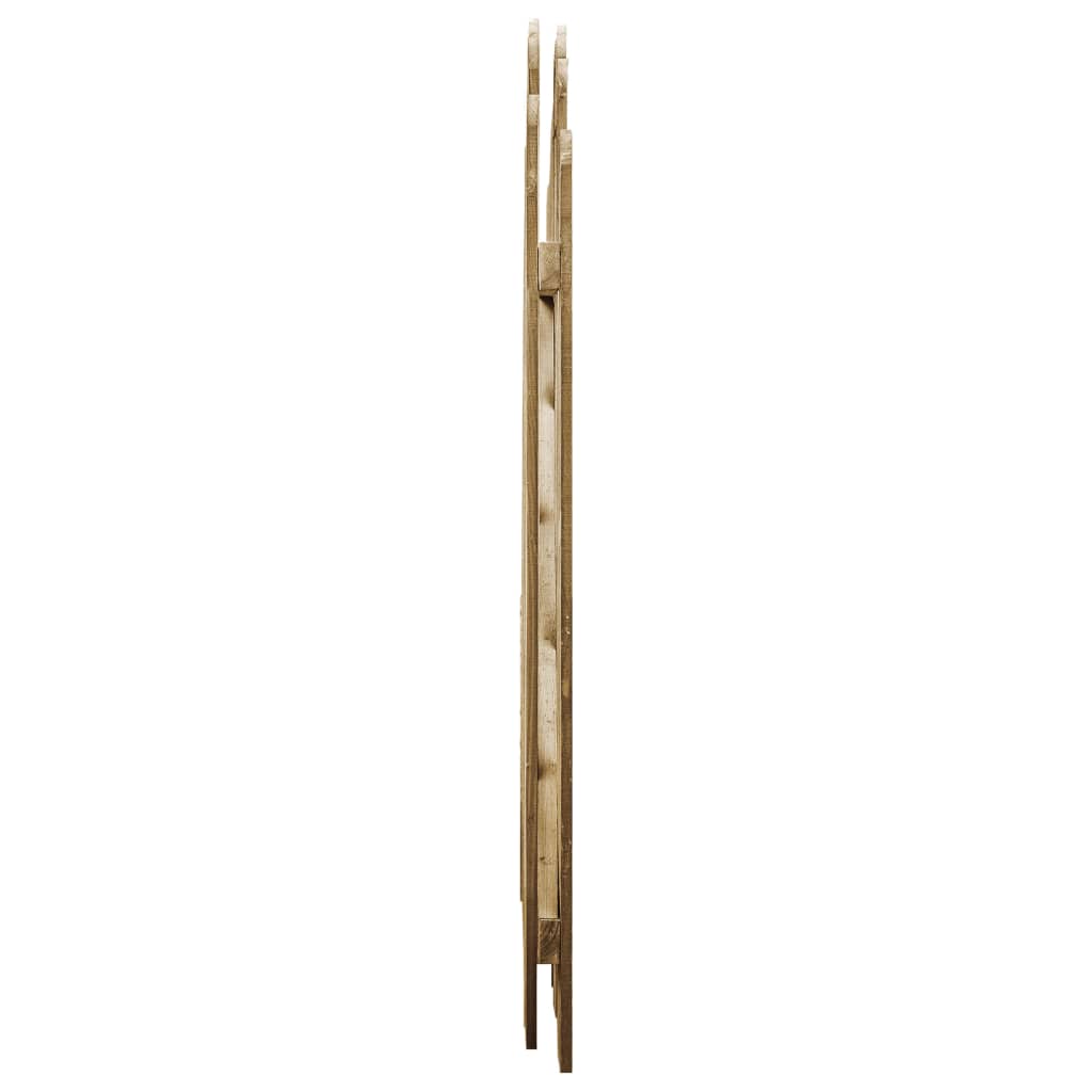 Gartentor Imprägniertes Kiefernholz 100x75 cm