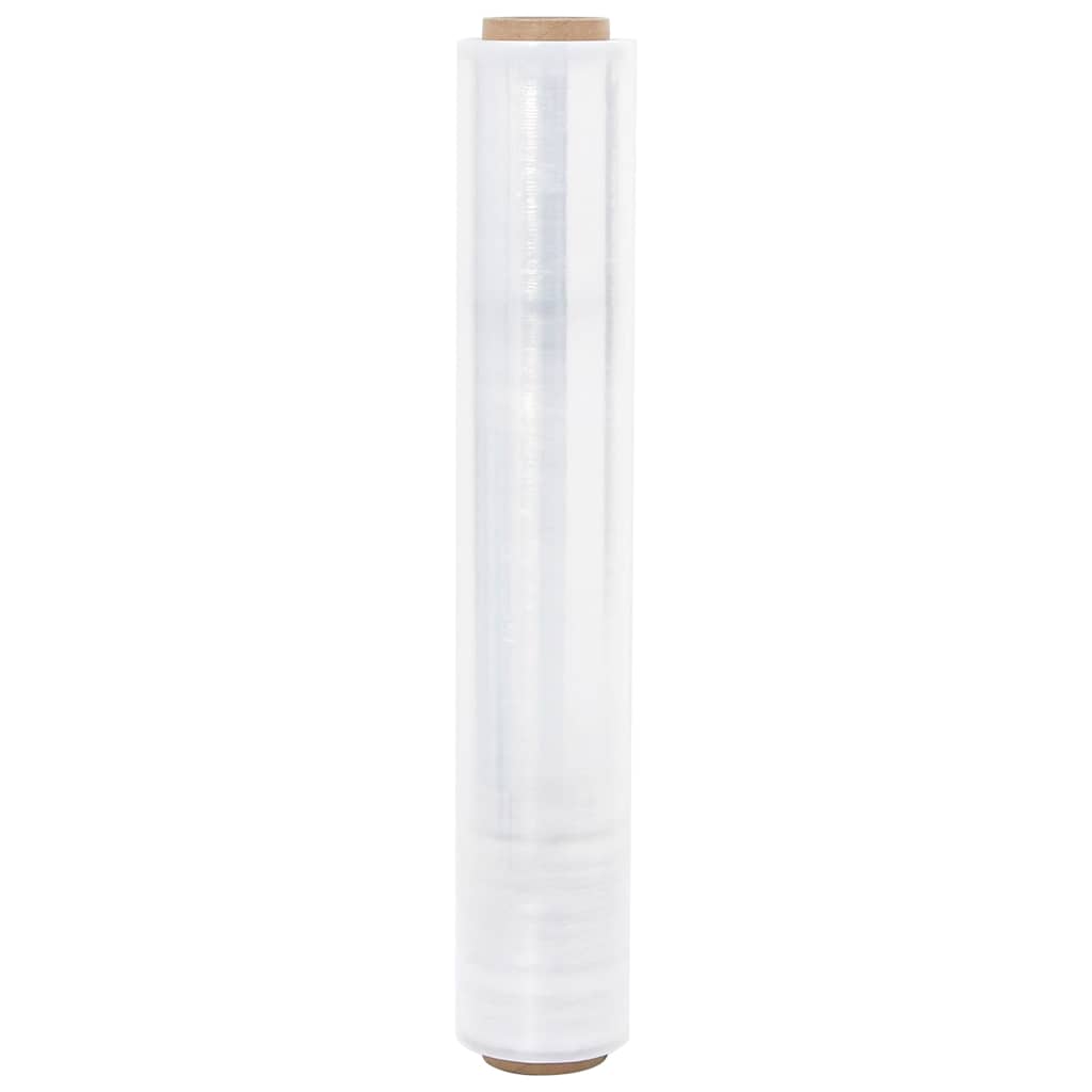 Stretchfolie 2 Stk. Transparent 17 μm 50 cm x 150 m
