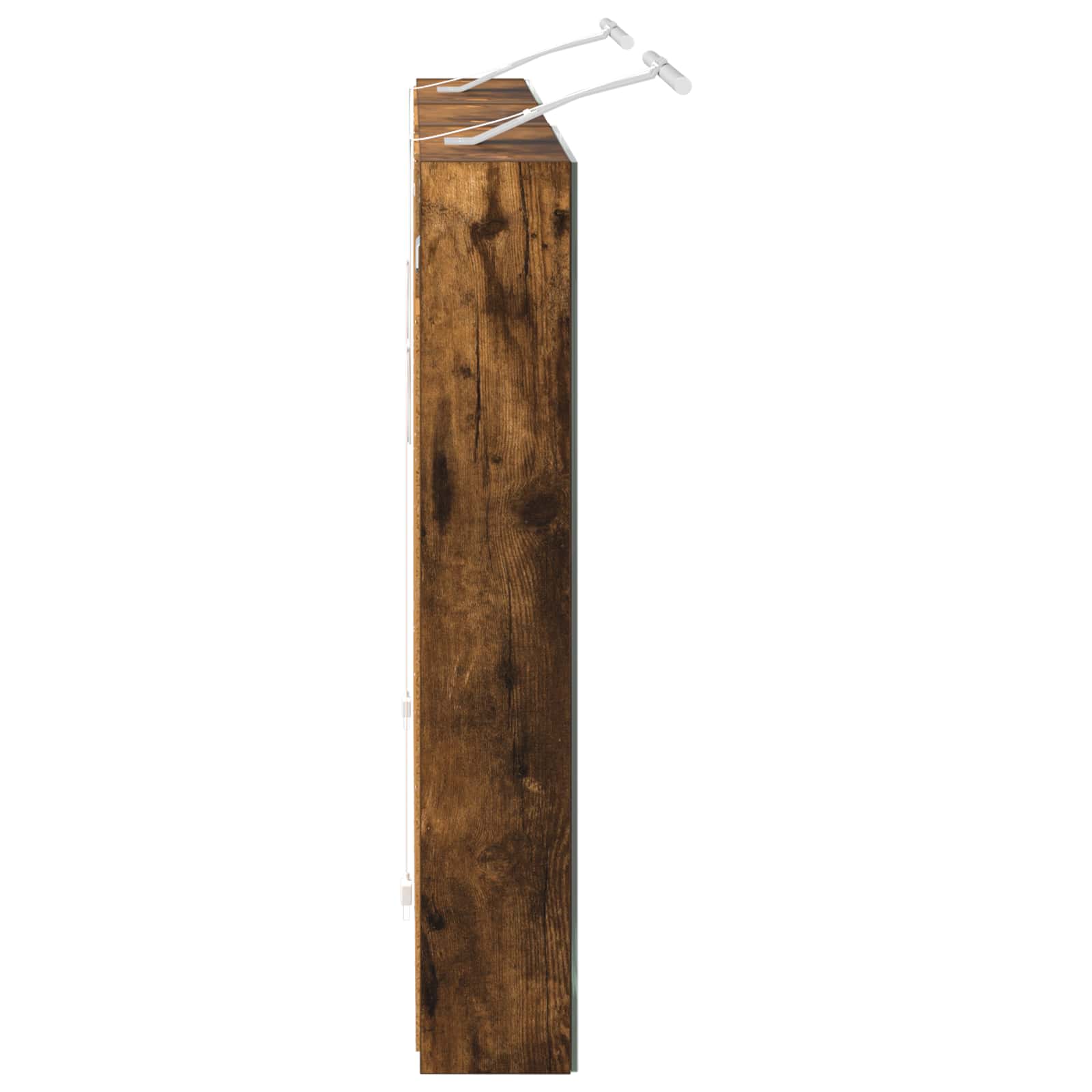 Badezimmerschrank-Set 3 pcs 80 x 10,5 x 50 cm Holzwerkstoff