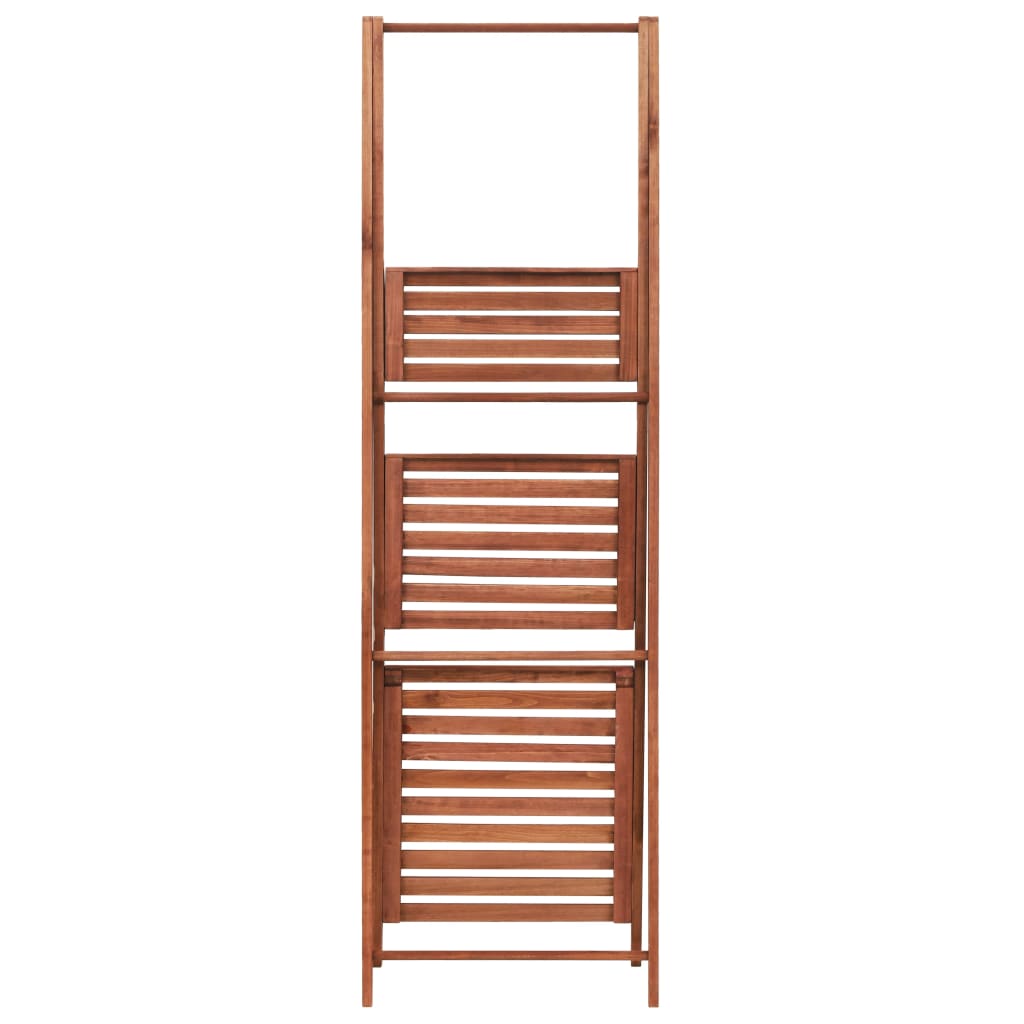 3-Tier Pflanzenständer Zedernholz 48x45x40 cm
