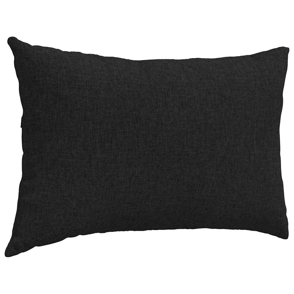 Sofakissen 2 pcs Hellgrau 50 x 30 cm Stoff
