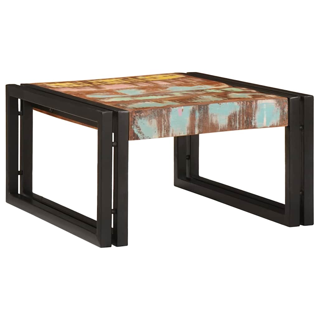 Badregal für Braun 40 x 50 x 23 cm Massives rohes Mangoholz