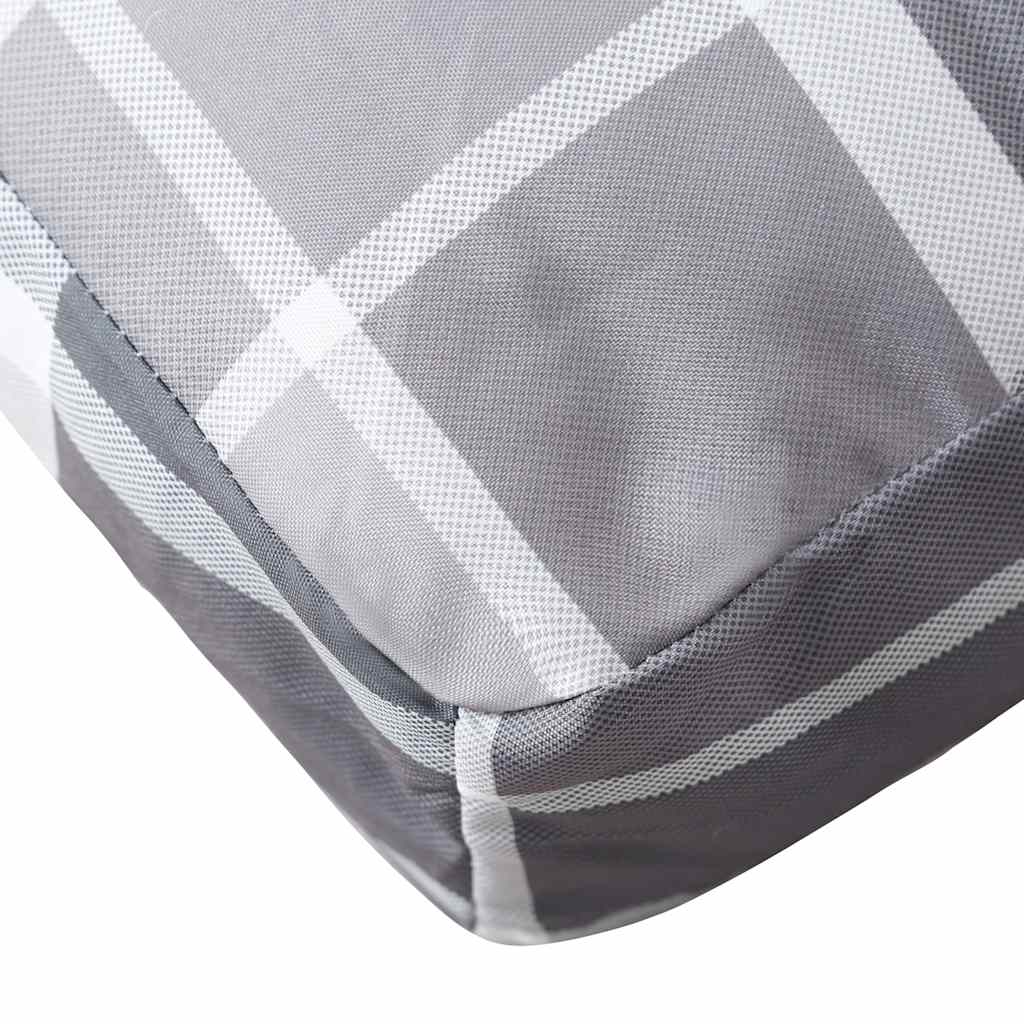 Palettenkissen Blau Weiß Gestreift 58x58x10 cm Oxford-Gewebe