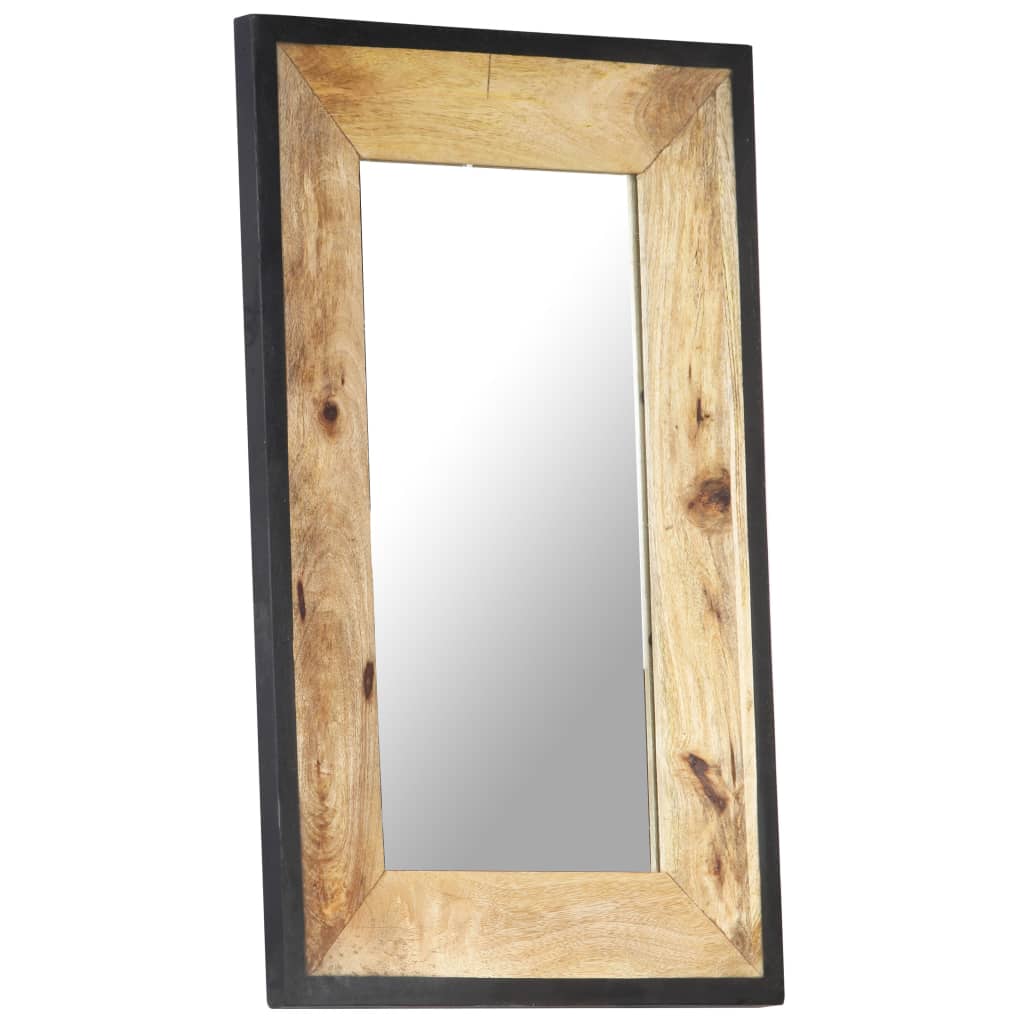 Spiegel 50x50 cm Mango Massivholz